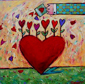 Artist: Debbie Tomassi, Title: Seeds of Love - click for larger image