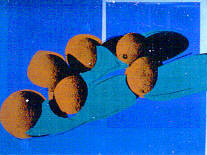 Artist: Andy Warhol, Title: Cantaloupes I - click for larger image