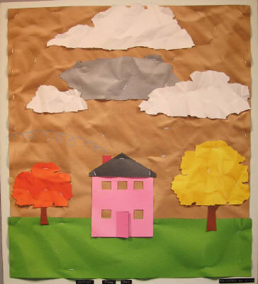 Artist: Bill Braun, Title: Pink House - click for larger image
