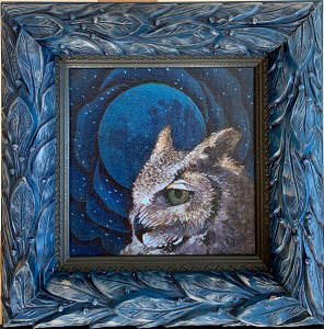Artist: Brad Caplis, Title: Moonflower - click for larger image