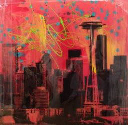 Artist: Brooke Westlund, Title: Space Needle BW155-2020 - click for larger image