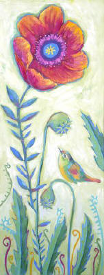 Artist: Debbie Tomassi, Title: Poppy and Wren - click for larger image