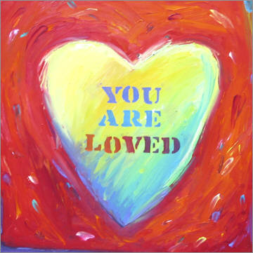 Artist: Debbie Tomassi, Title: You Are Loved - click for larger image