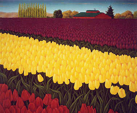 Artist: Doug Martindale, Title: Tulip Festival - click for larger image