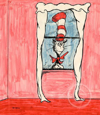Artist: Dr. Seuss  , Title: Cat in the Hat 60th Anniversary - click for larger image