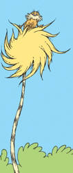 Artist: Dr. Seuss  , Title: Earth Friendly Lorax - click for larger image