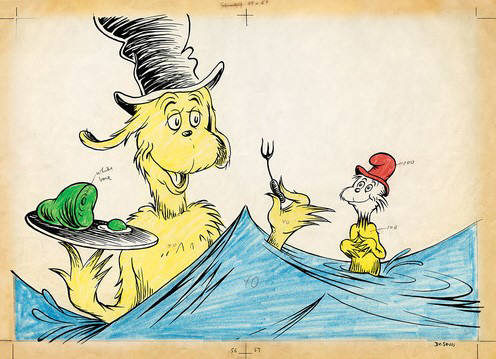 Artist: Dr. Seuss  , Title: I Like Them, Sam - I - Am! - click for larger image