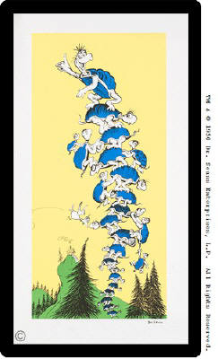Artist: Dr. Seuss  , Title: Turtle Tower - click for larger image