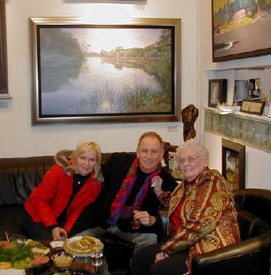 Artist: Gallery Event Photos, Title: Ann, Doug and Gunnar's Mom Jean - click for larger image