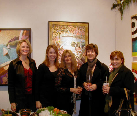 Artist: Gallery Event Photos, Title: Our Kirkland Girls Enjoying our 20th - click for larger image