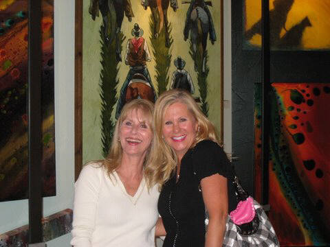 Artist: Gallery Event Photos, Title: Sister Kimmy and my long time friend Darla - click for larger image