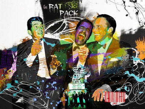 Artist: Jeffrey and Michael Bisaillon, Title: Rat Pack - click for larger image