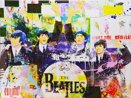 Artist: Jeffrey and Michael Bisaillon, Title:  Beatles Encounter - click for larger image