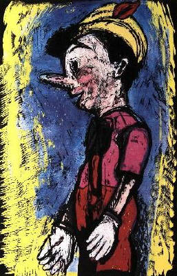 Artist: Jim Dine, Title: Lincoln Center Pinocchio - click for larger image