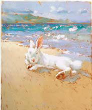 Artist: Kim Starr, Title: Beach Bunny - click for larger image