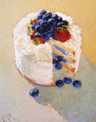 Artist: Kim Starr, Title: Chantilly Cake - click for larger image