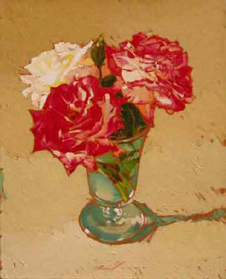 Artist: Kim Starr, Title: Helen's Roses - click for larger image