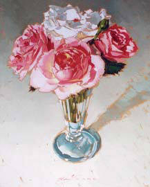 Artist: Kim Starr, Title: Roses of Summer - click for larger image