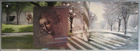 Artist: Loren  Salazar, Title: Primavera, (After da Vinci) "Camera Obscura Series" - click for larger image