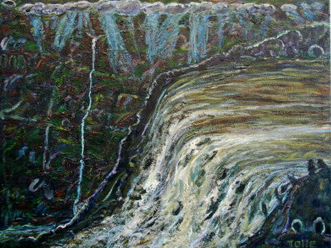 Artist: Pat Tolle, Title: Falls - click for larger image