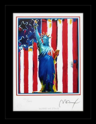 Artist: Peter  Max, Title: United We Stand - click for larger image