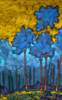 Artist: R. John (Bob) Ichter, Title: Blues at Sunset - click for larger image