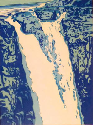 Artist: Ray Pelley, Title: Cascade - click for larger image