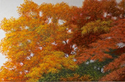 Artist: Ray Pelley, Title: Country  "Seens" - Autumn Offerings - click for larger image