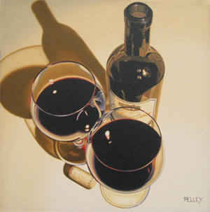 Artist: Ray Pelley, Title: Uncorked - click for larger image