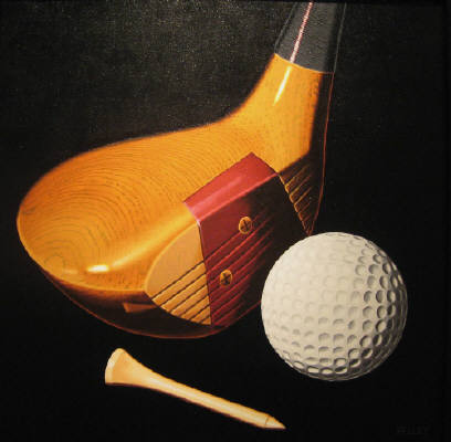 Artist: Ray Pelley, Title: Vintage Golf - click for larger image