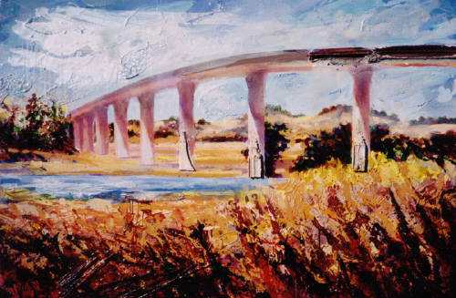 Artist: Robert  Minuzzo, Title: Untitled Overpass Northern California - click for larger image