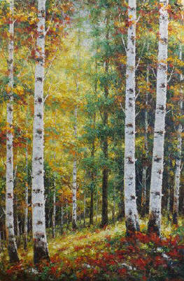 Artist:  Rodrigo, Title: Autumn's Vivid Palette - click for larger image