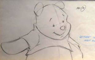 Artist:  The Art of Disney, Title: Pooh - click for larger image