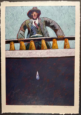 Artist: Thom Ross, Title: Ahab's Tear - click for larger image