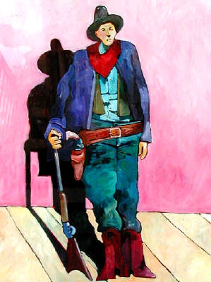 Artist: Thom Ross, Title: Billy the Kid - click for larger image