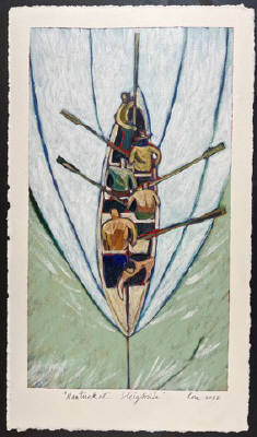 Artist: Thom Ross, Title: Nantucket Sleighride - click for larger image
