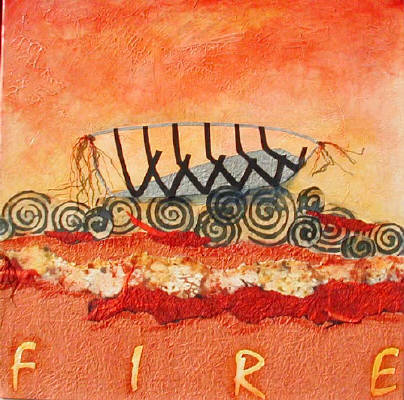 Artist: Valaree Cox, Title: Fire - click for larger image