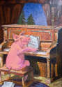 Brad Caplis - Piggy Plays Piano
