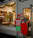 Gallery Event Photos - Gallery Elf Libby and Santa 