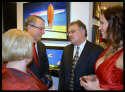Gallery Event Photos - Kemper Freeman of Bellevue Square shares some valuable insight with new tennant GNG