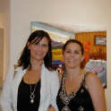 Gallery Event Photos - Sept 2005- Is it real or Memorex? Two of the Ballard sisters