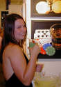 Gallery Event Photos - Sept 2005- Our Legal Eagle is really enjoying those Blue drinks