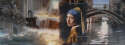 Loren  Salazar - Girl in Venice, (After Vermeer)