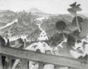 Mark Skullerud - Downtown from Woodland Park - Graphite Study