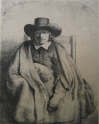 Rembrandt  van Rijn - Clement  de Jonghe, Print Seller