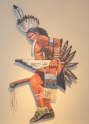 Thom Ross - Pow Wow Dancer Cut-Out