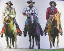Thom Ross - Three Cowboys Riding