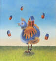 Wendy Wees - Orange Crested House Bird